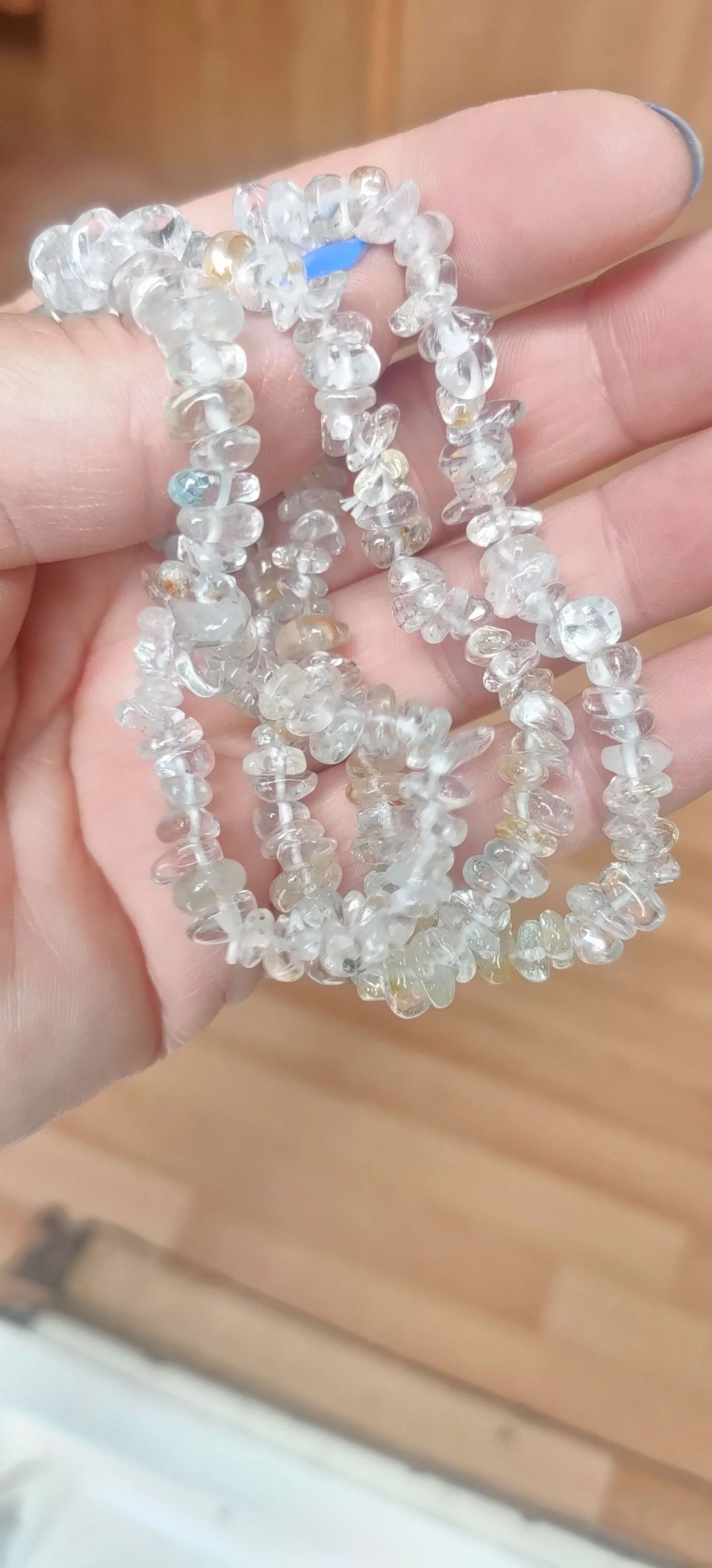Bracelet en topaze bleue de Namibie – photo 3